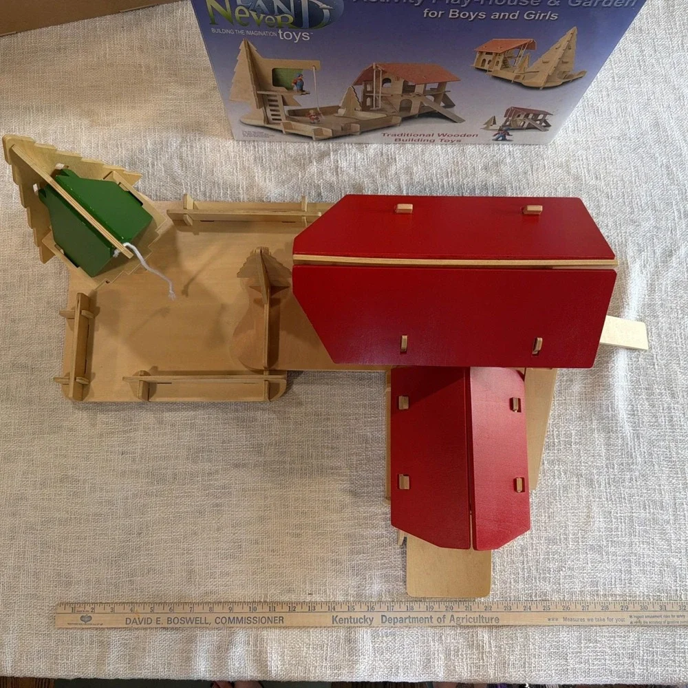 Rare Neverland Toys Building The Imagination Toys Activity Playhouse And Garden